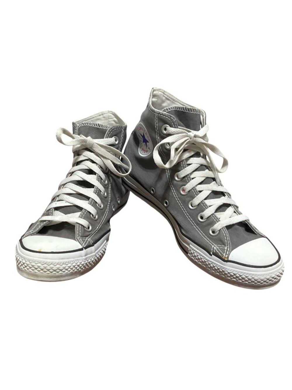 Converse Unisex Chuck Taylor All Star High Top Sneakers Mens 8 Womens 10 Gray Ca